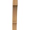 Ekena Millwork 6"W x 28"D x 40"H Balboa Rough Sawn Knee Brace, Western Red Cedar BRC06X28X40BOA00RWR - alternate 2